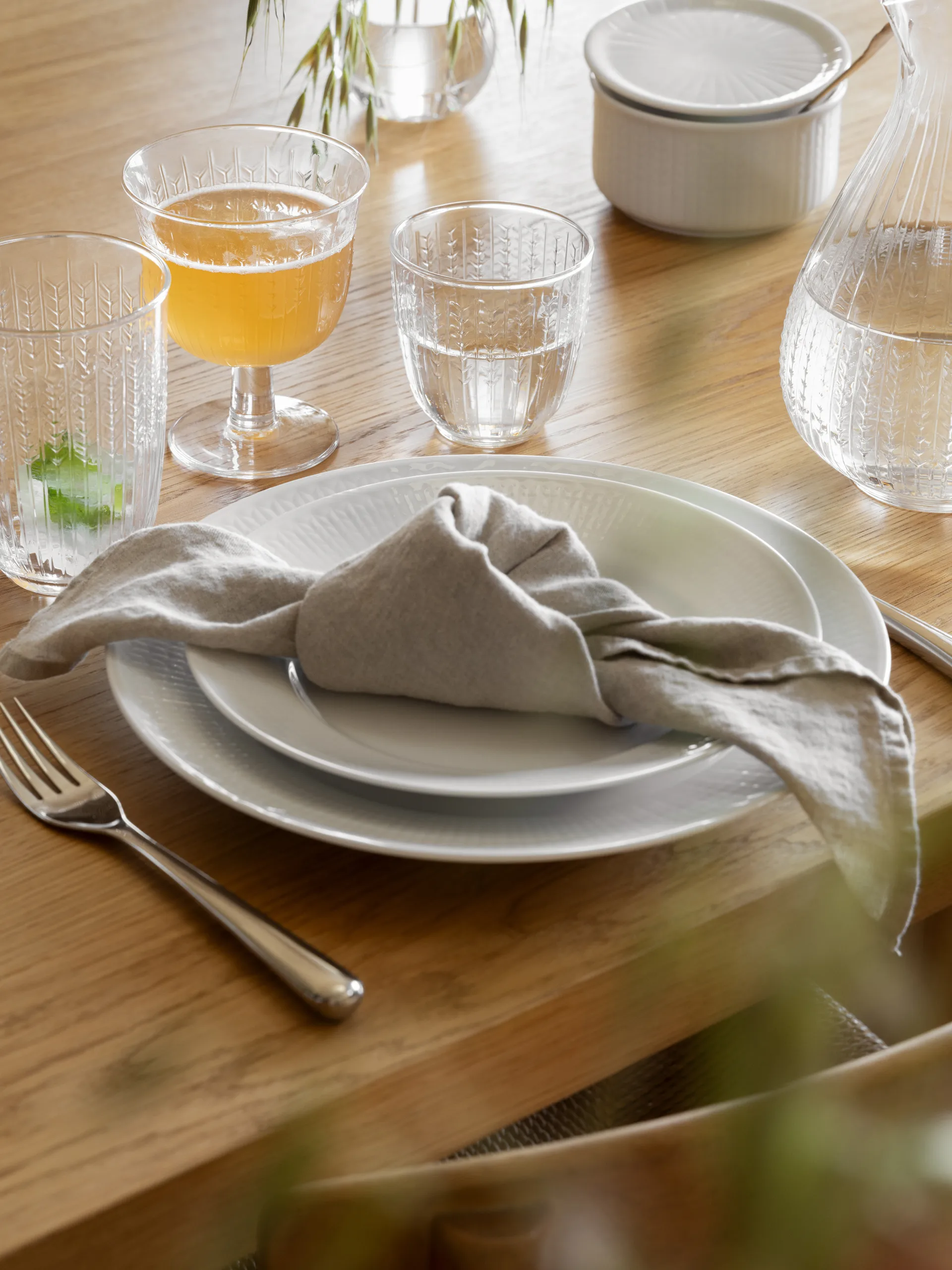 Swedish Grace copo de bebida com pé 25 cl 2 unidades, Claro Rörstrand