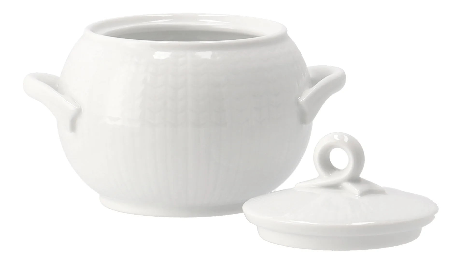 Tigela com tampa Swedish Grace 40 cl, snow (branco) Rörstrand