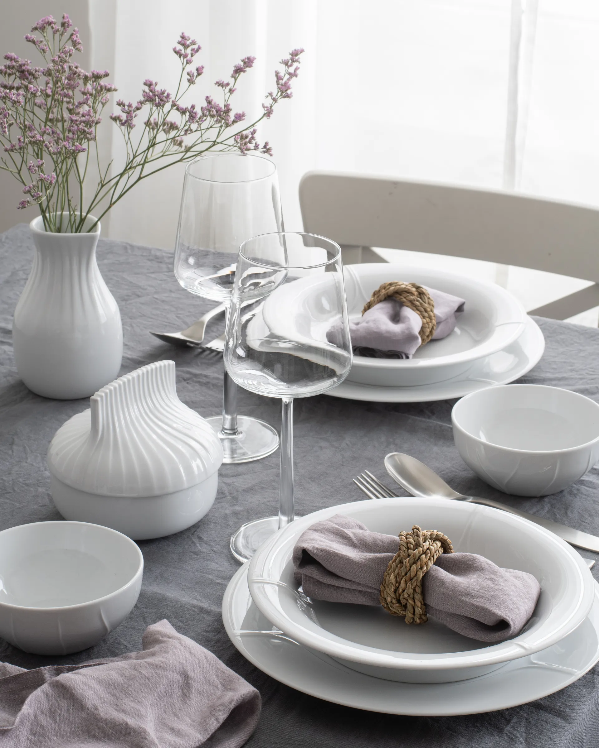 Tigela Pli Blanc 70 cl, branco Rörstrand