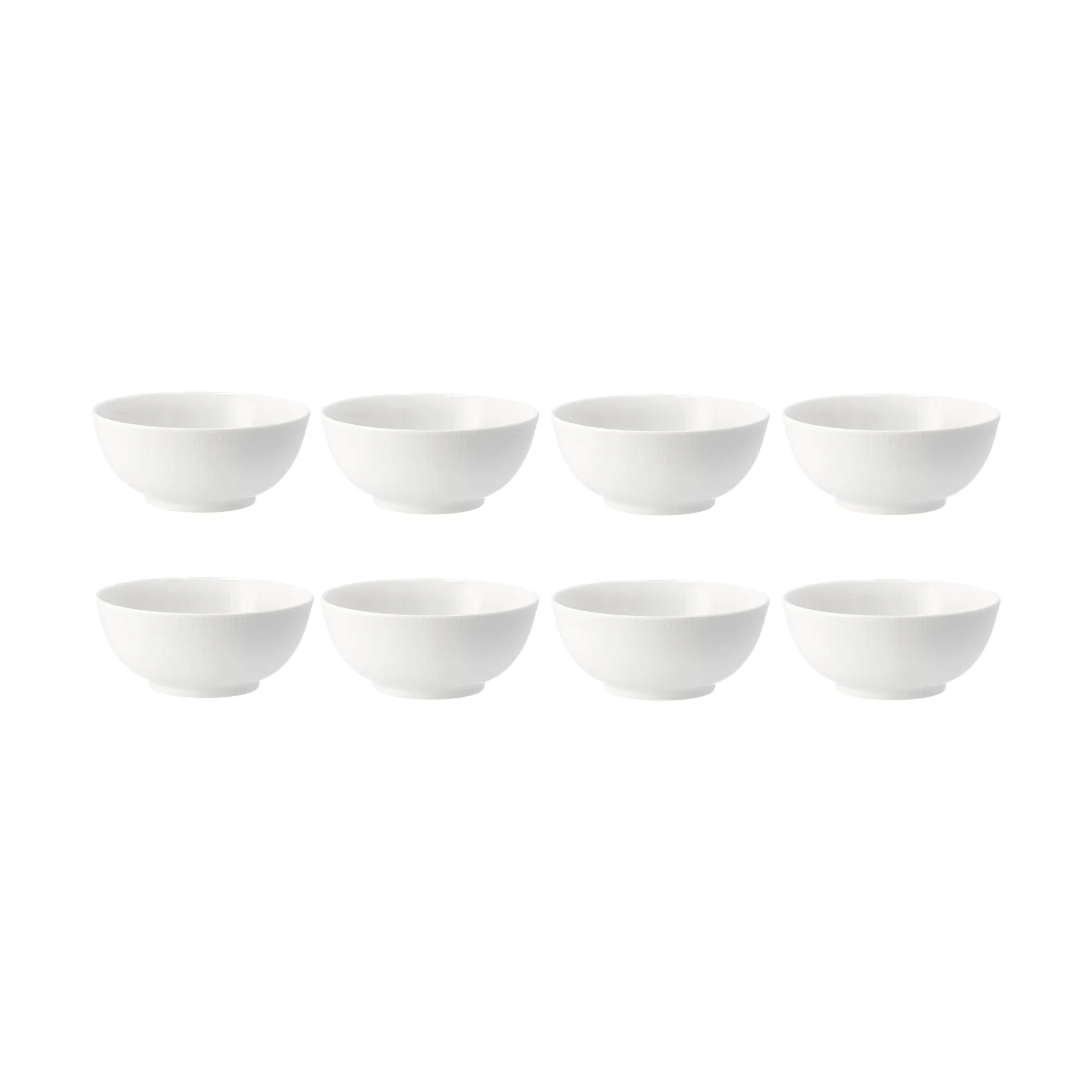 Tigela Swedish Grace 60 cl embalagem de 8 - Neve (branco),  Rörstrand