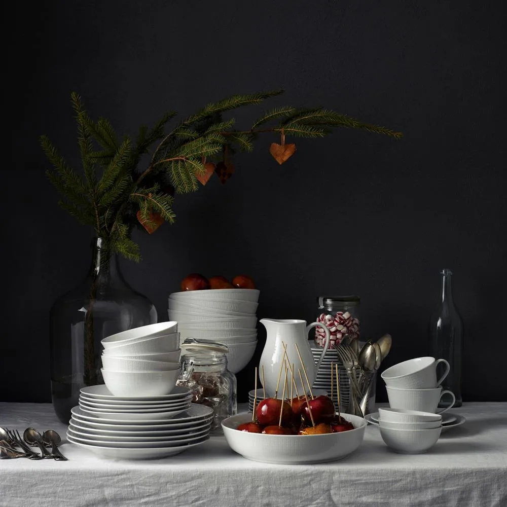 Tigela Swedish Grace 60 cl embalagem de 8 - Neve (branco),  Rörstrand