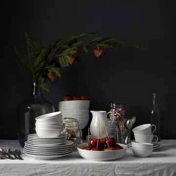 Tigela Swedish Grace 60 cl embalagem de 8 - Neve (branco) - Rörstrand