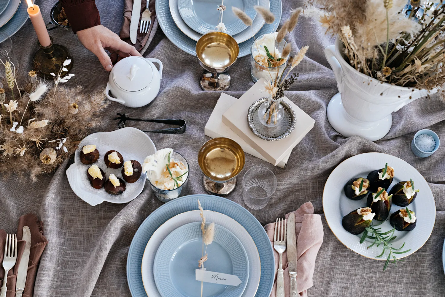 Tigela Swedish Grace shell 18x16 cm, snow (branco) Rörstrand