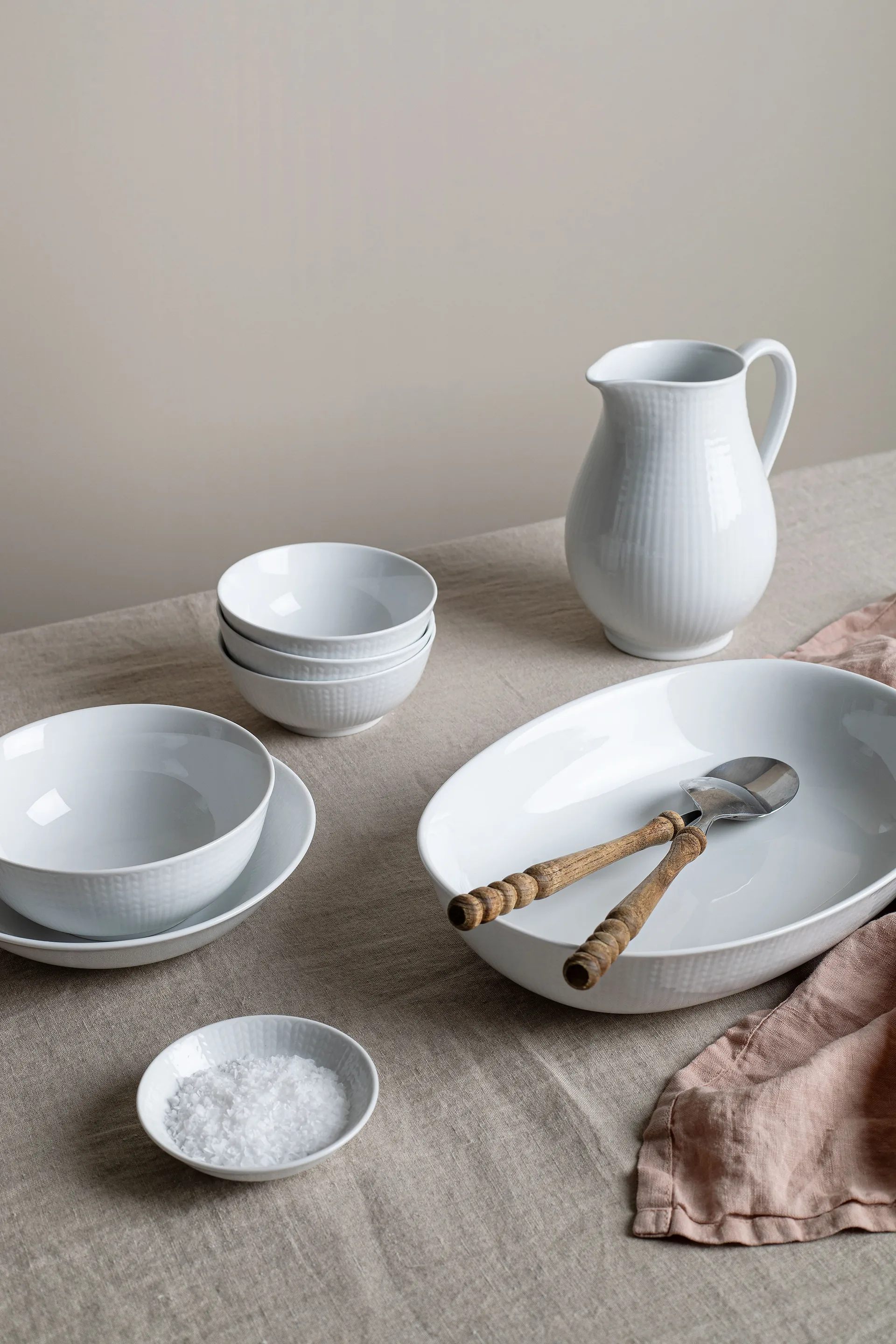 Travessa p/forno Swedish Grace 1,7 l, snow Rörstrand