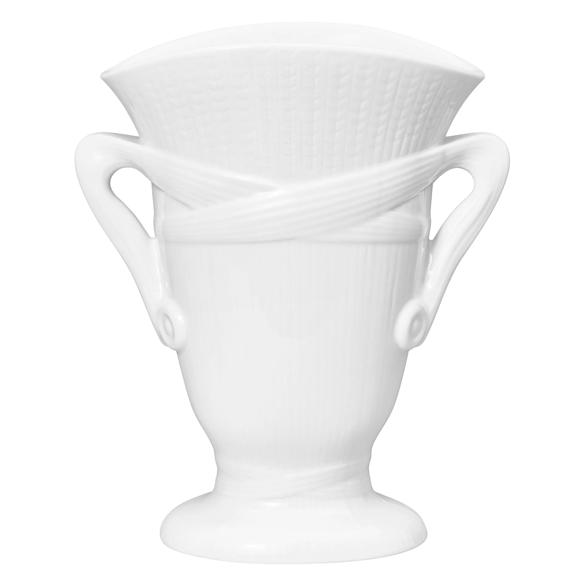 Vaso Swedish Grace 26 cm, snow (branco) Rörstrand