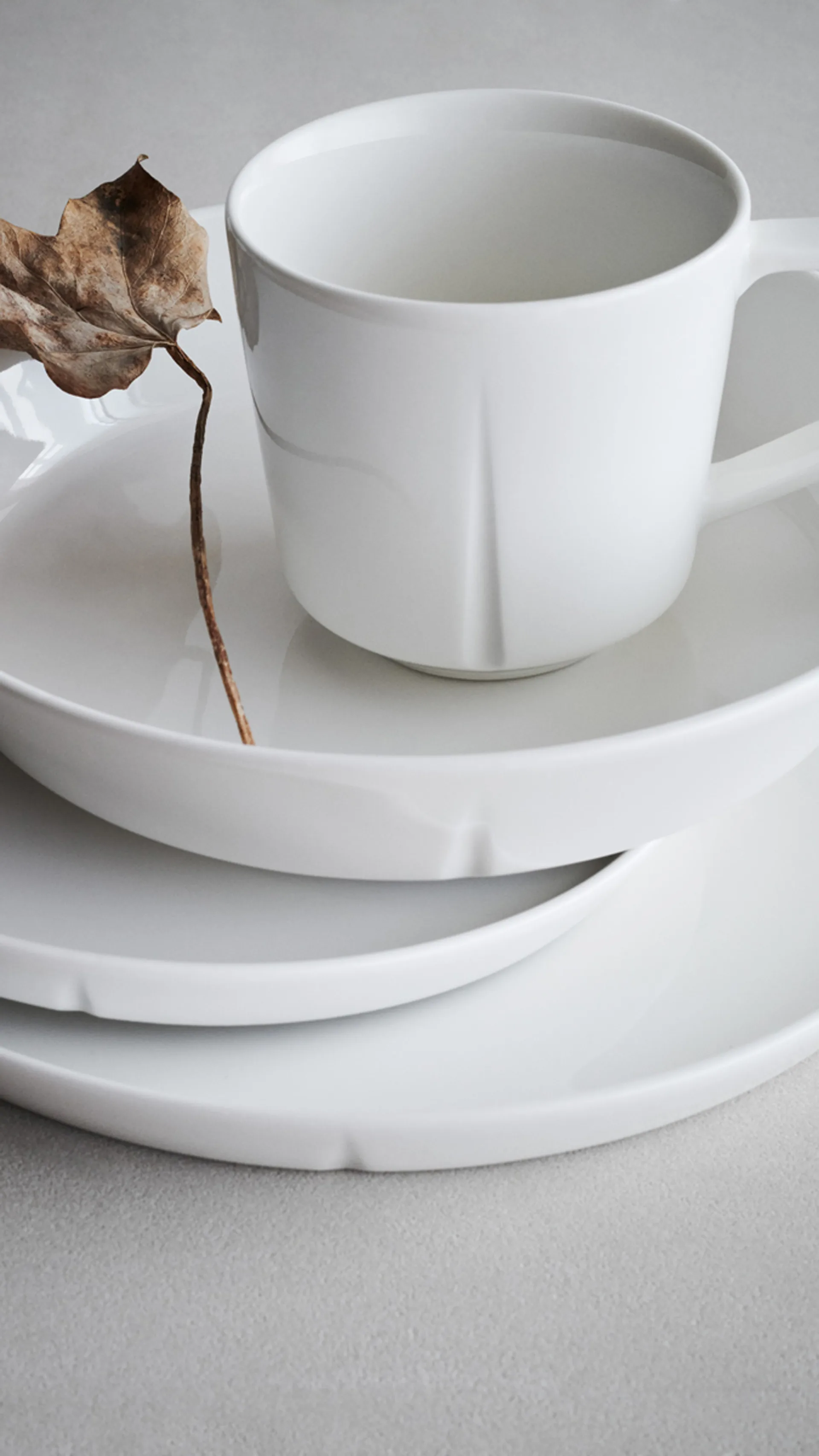 Caneca Grand Cru essentials 30 cl 4-unidades, Branco  Rosendahl