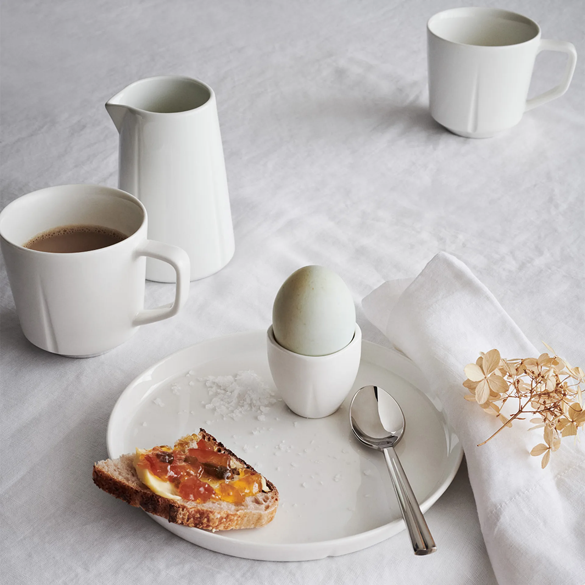 Caneca Grand Cru essentials 30 cl 4-unidades, Branco  Rosendahl