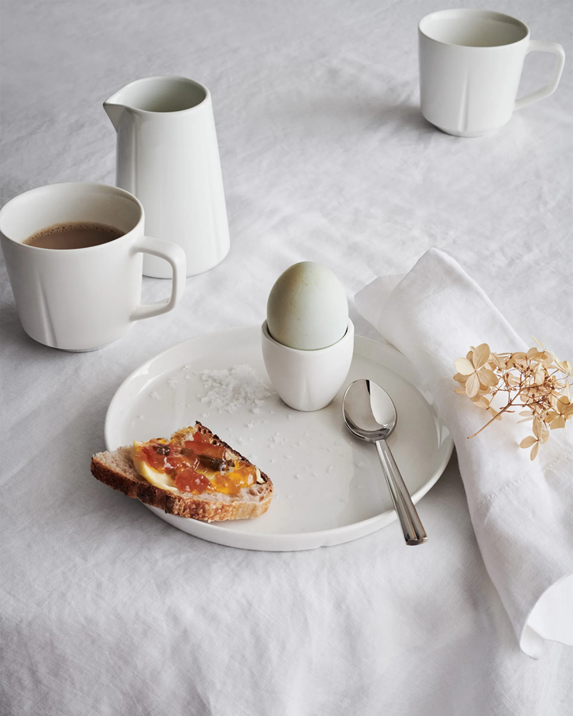 Caneca Grand Cru essentials 30 cl 4-unidades, Branco  Rosendahl