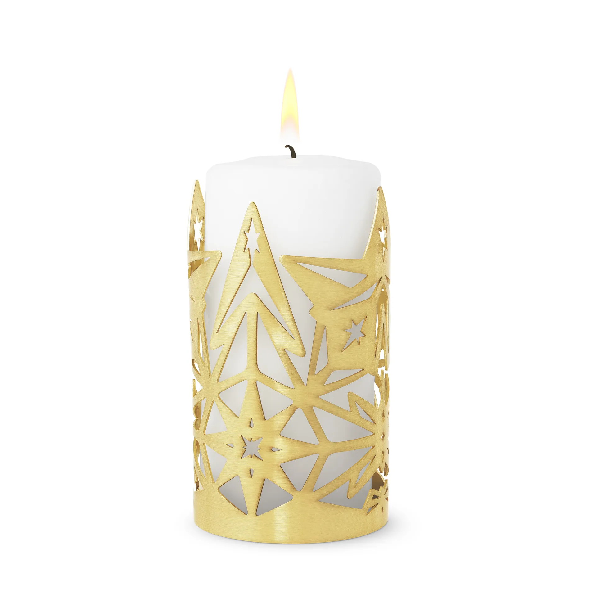 Castiçal 13,5 cm Karen Blixen, Dourada Rosendahl