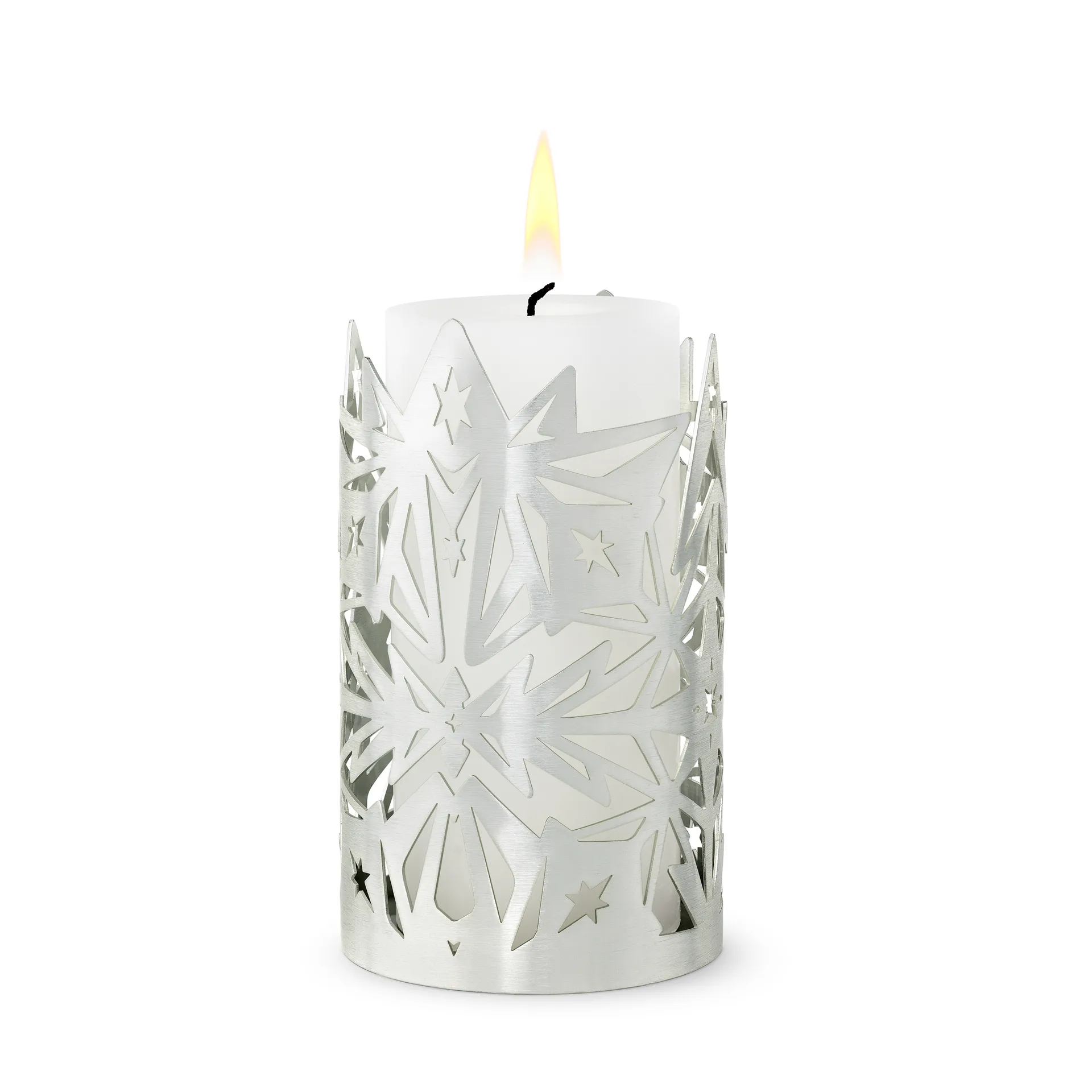 Castiçal 16 cm Karen Blixen, Prateado Rosendahl