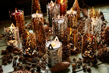 Castiçal 16 cm Karen Blixen - Prateado - Rosendahl