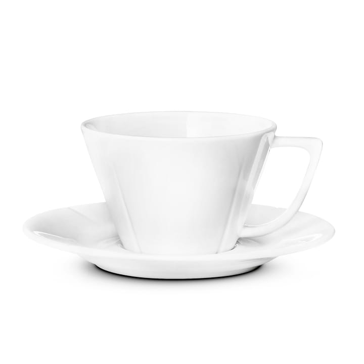 Chávena de chá e pires Grand Cru - branco - Rosendahl