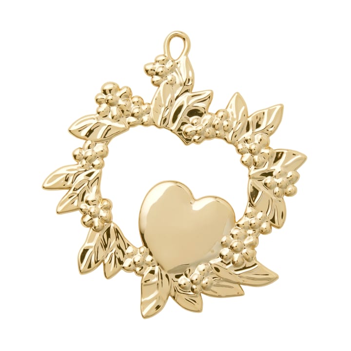 Enfeite de Natal Wild Heart 8 cm, Dourado Rosendahl