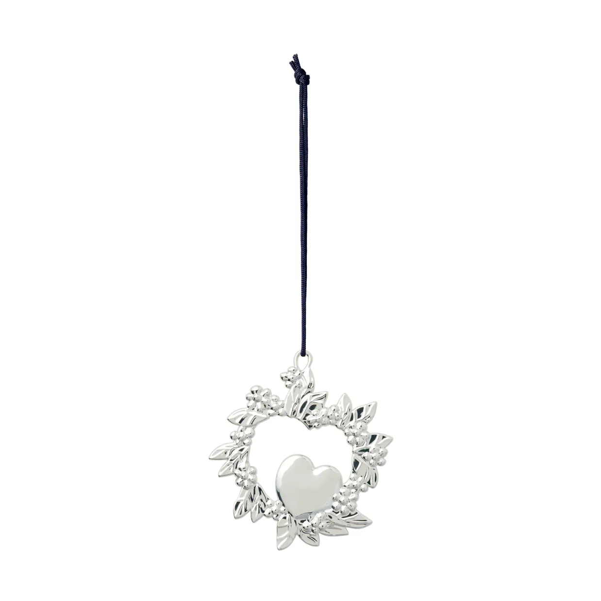 Enfeite de Natal Wild Heart 8 cm, Prateado Rosendahl