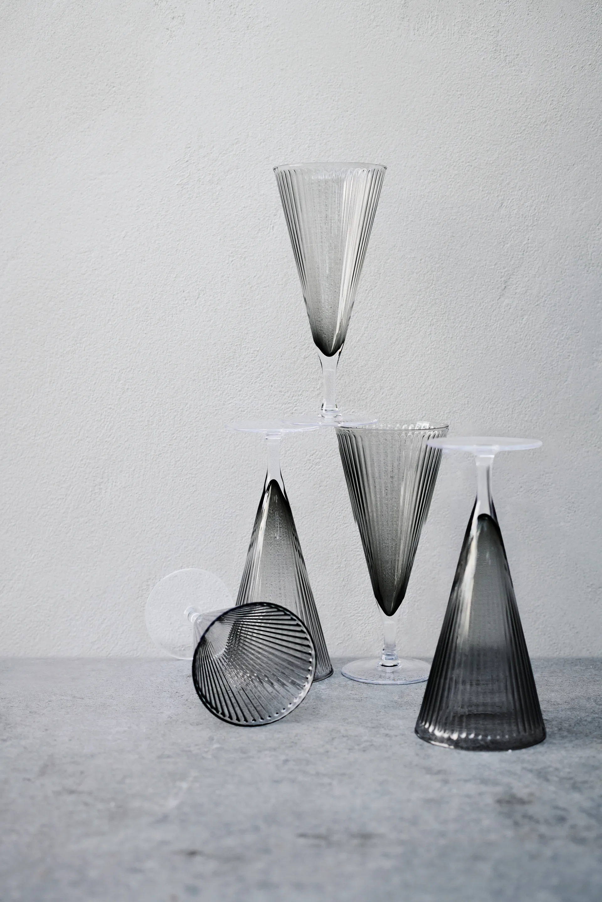 Grand Cru Nouveau taça de champanhe 20 cl 2 unid., Smoke Rosendahl