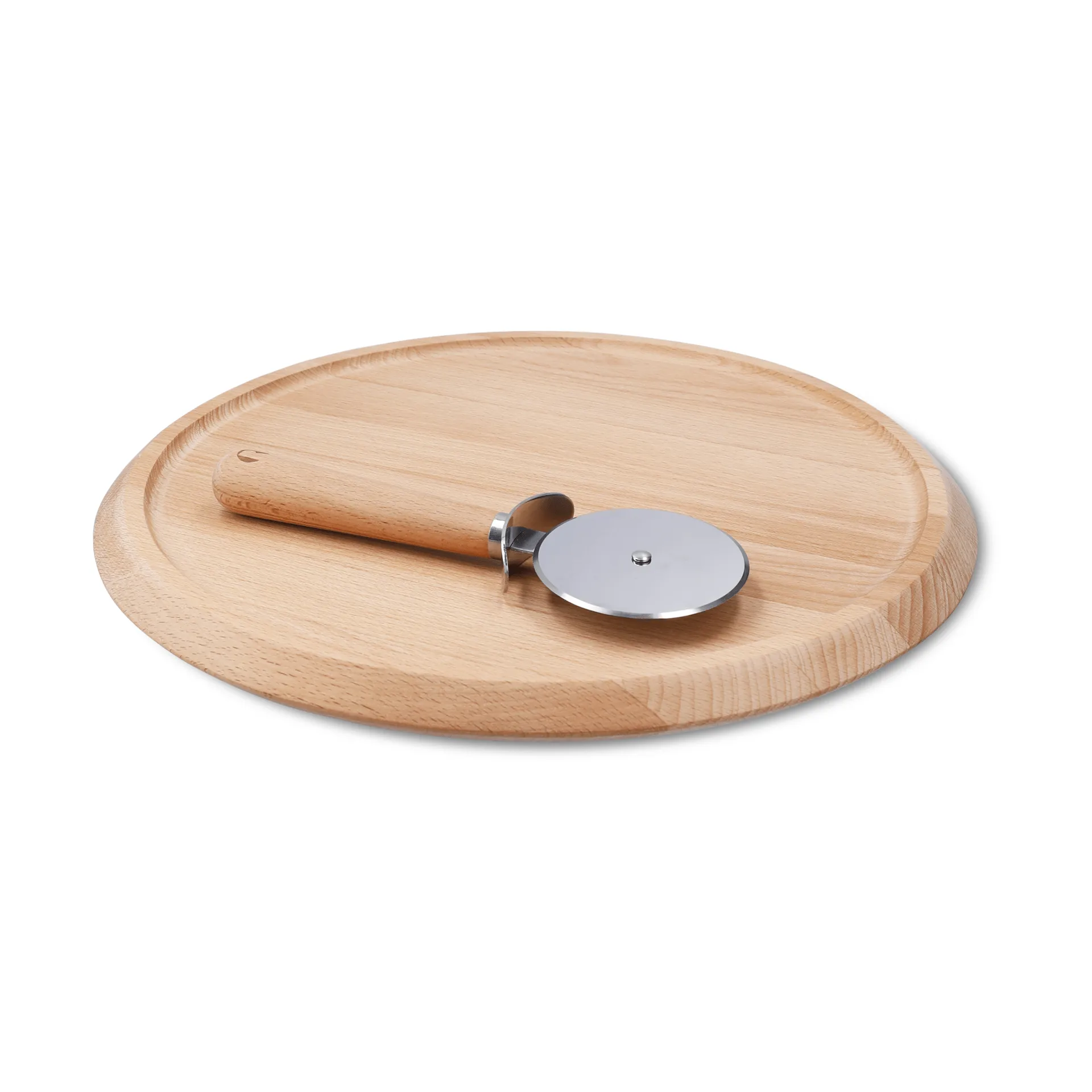 Grand Cru tábua de pizza e cortador de pizza, Faia, Ø35 cm Rosendahl
