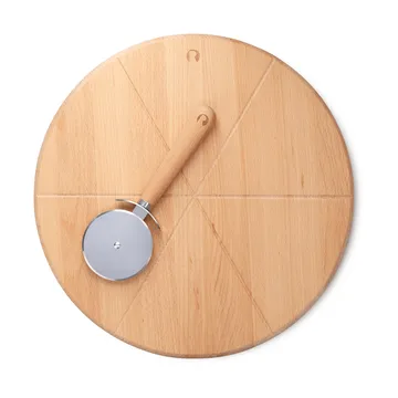 Grand Cru tábua de pizza e cortador de pizza - Faia, Ø35 cm - Rosendahl