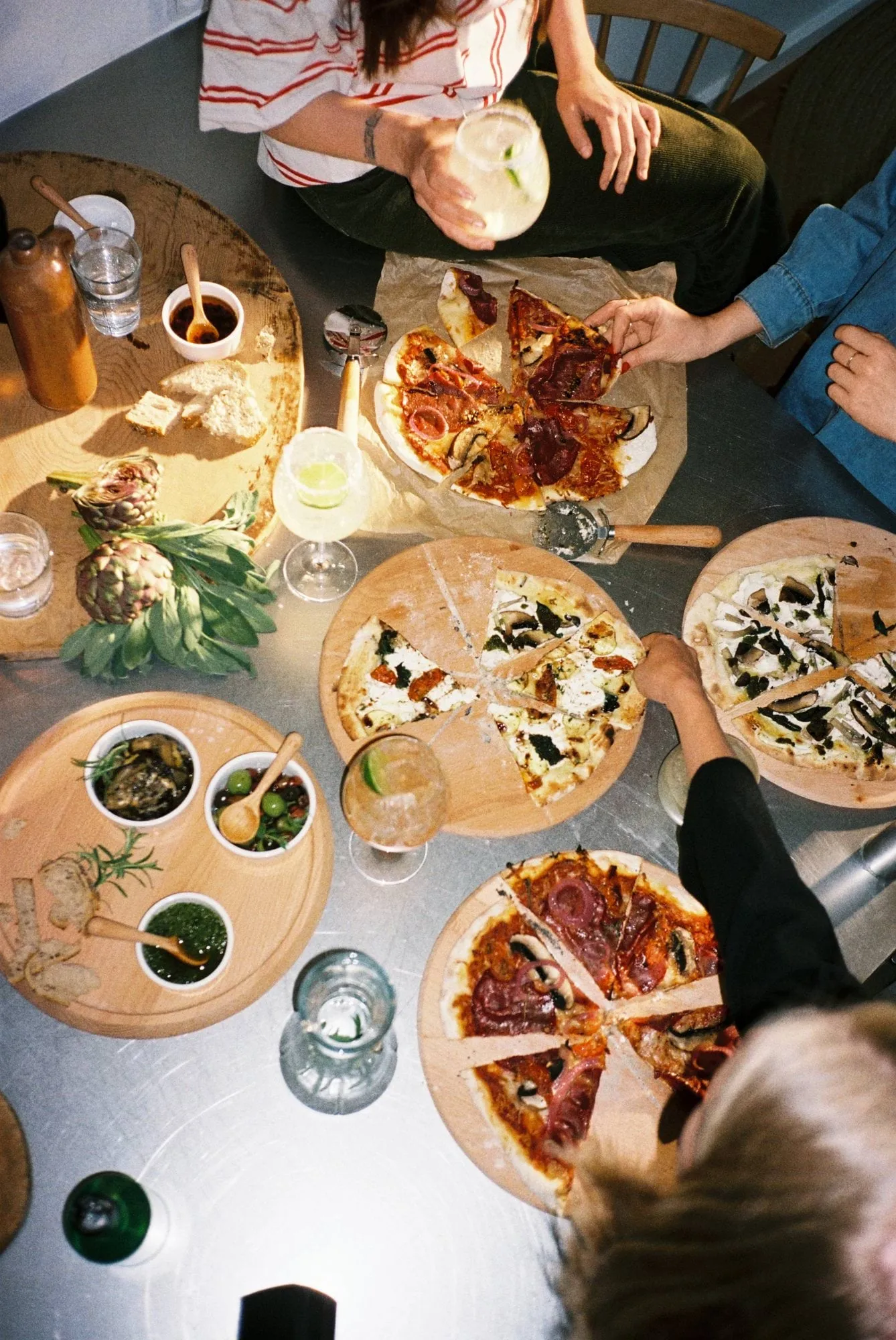 Grand Cru tábua de pizza e cortador de pizza, Faia, Ø35 cm Rosendahl