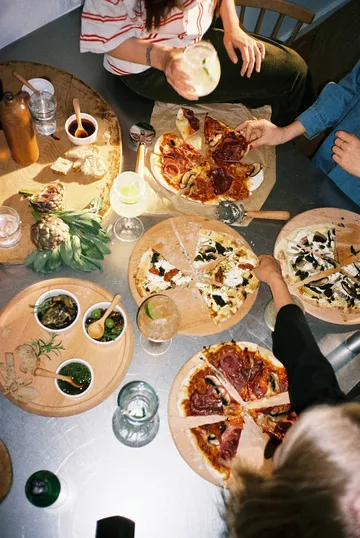 Grand Cru tábua de pizza e cortador de pizza - Faia, Ø35 cm - Rosendahl