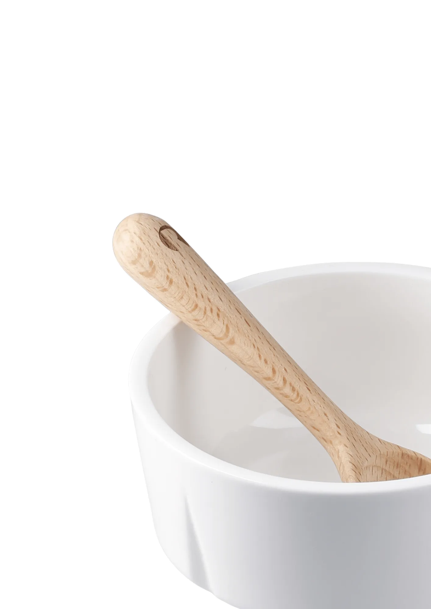 Grand Cru taça para snack e colher, Branco, Ø10,5 cm Rosendahl