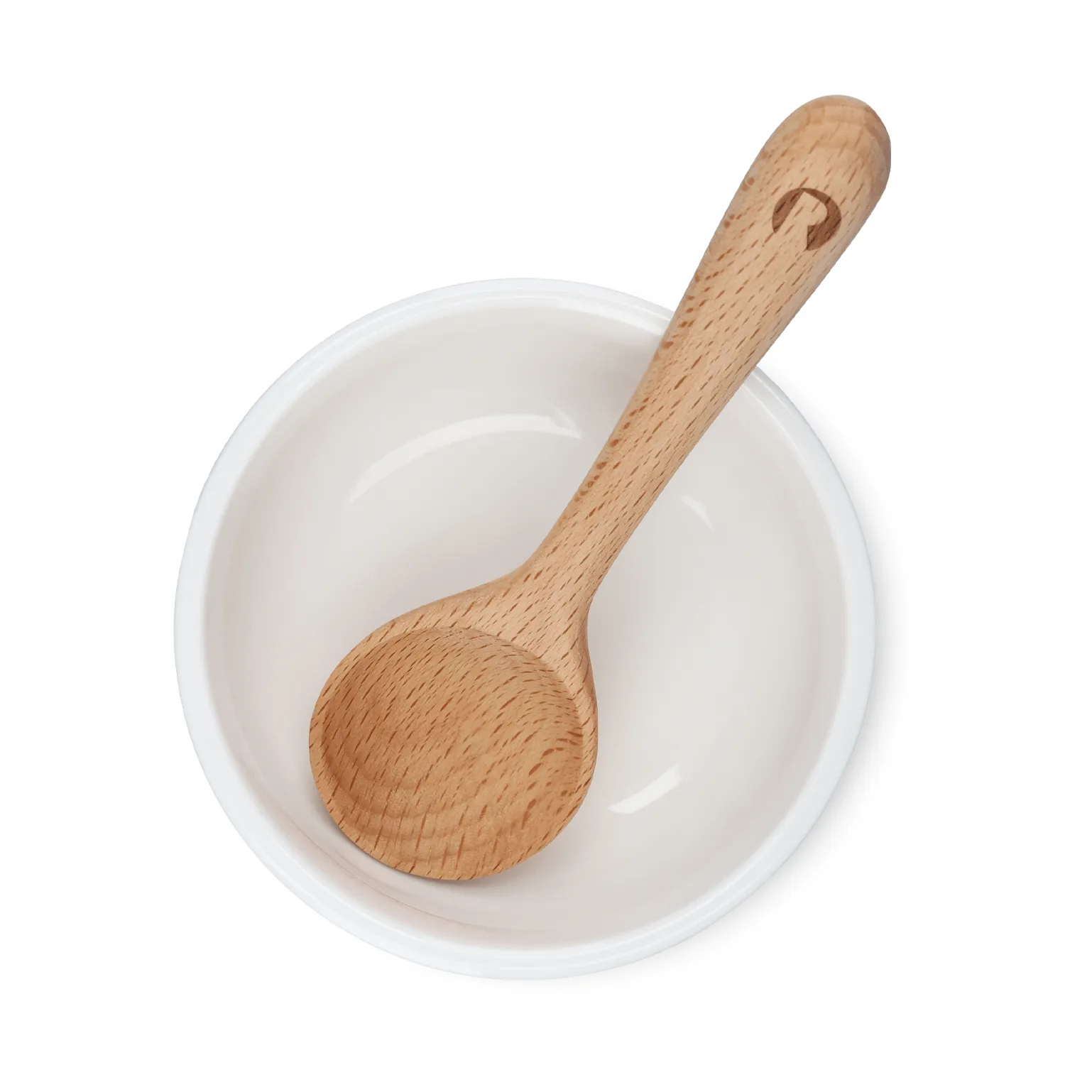 Grand Cru taça para snack e colher, Branco, Ø9 cm Rosendahl