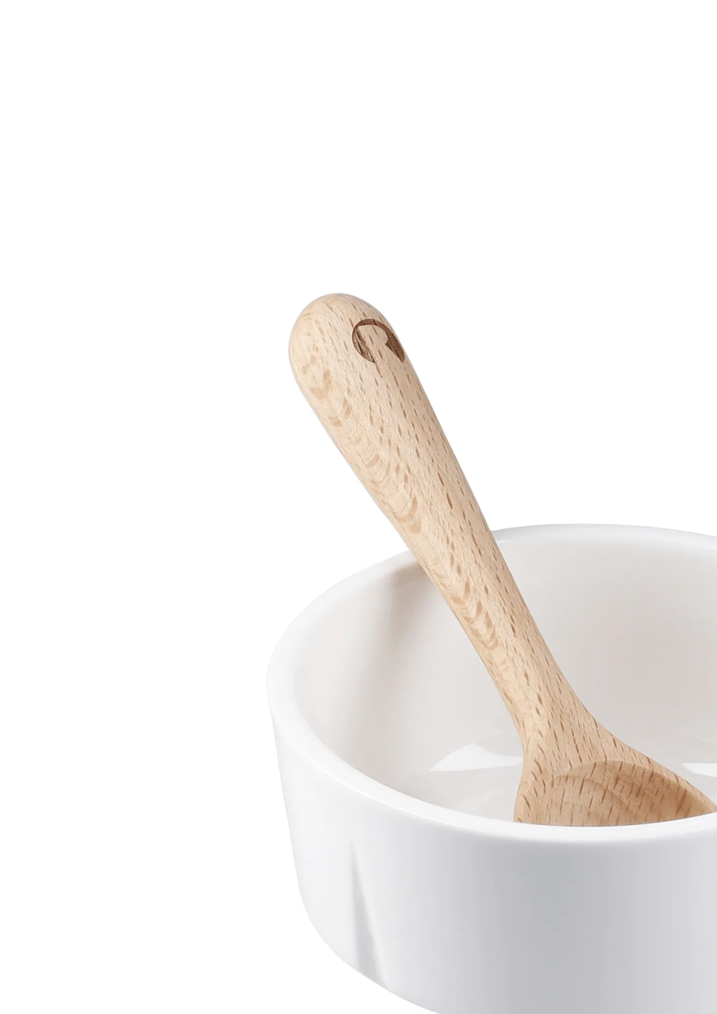 Grand Cru taça para snack e colher, Branco, Ø9 cm Rosendahl