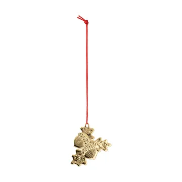 Karen Blixen enchanted acorn enfeite pendente - Dourado, 7 cm - Rosendahl