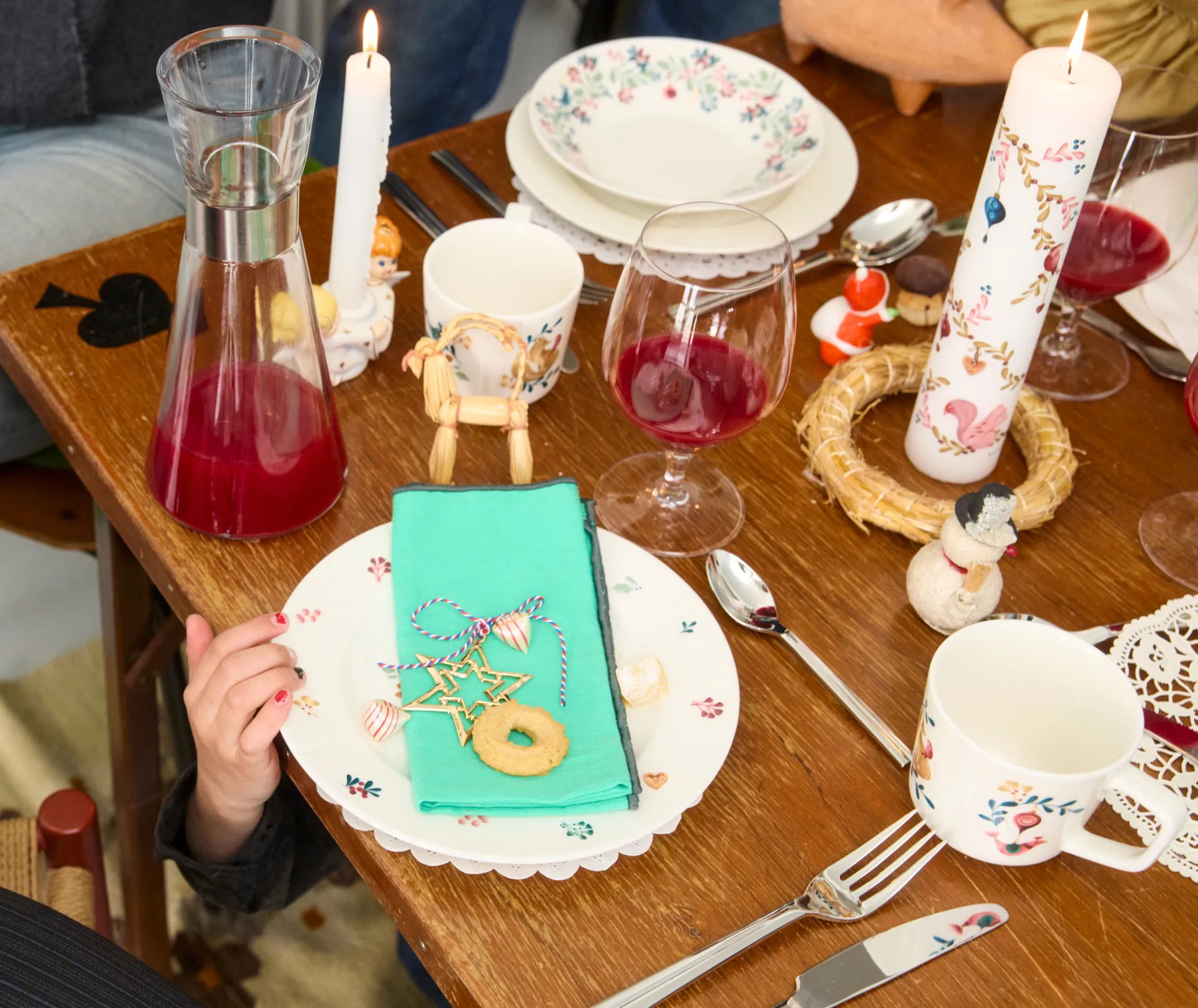 Karen Blixen estrela pendente de Natal 8 cm, Dourado Rosendahl