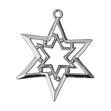 Karen Blixen estrela pendente de Natal 8 cm - Prateado - Rosendahl