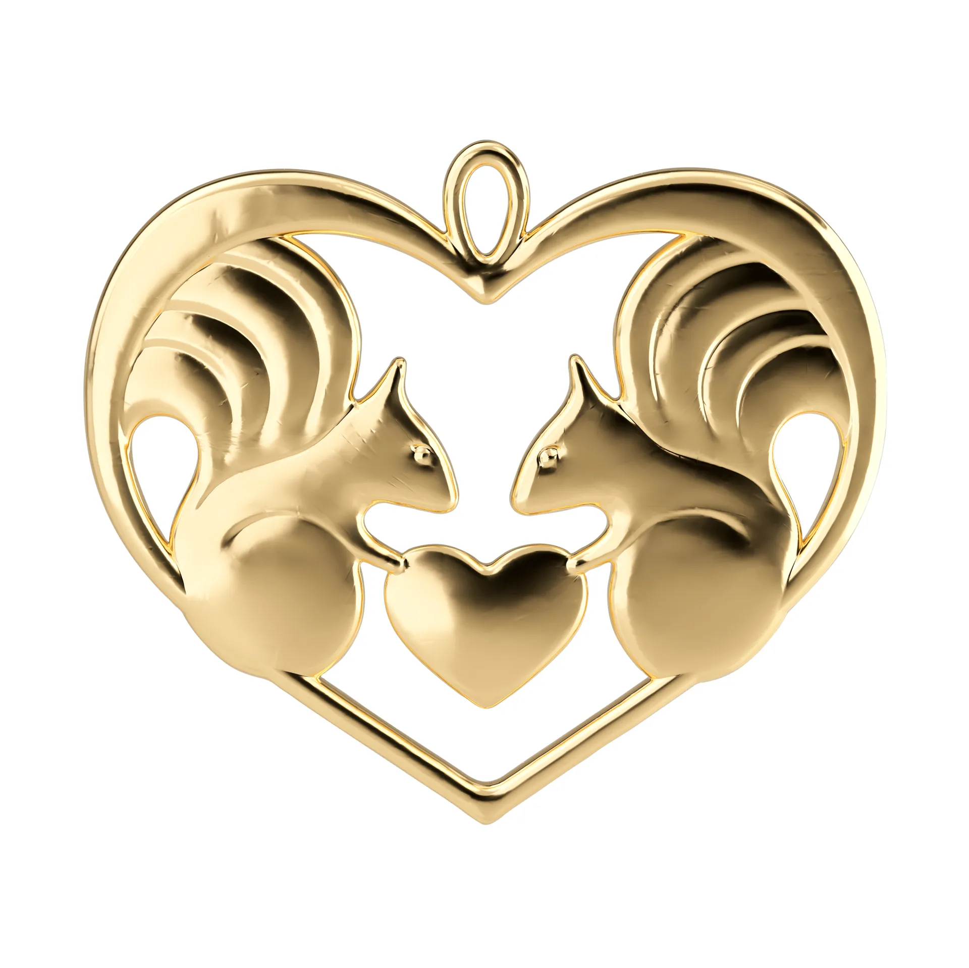 Karen Blixen nuts about you pendente decorativo, Dourado, 6 cm Rosendahl