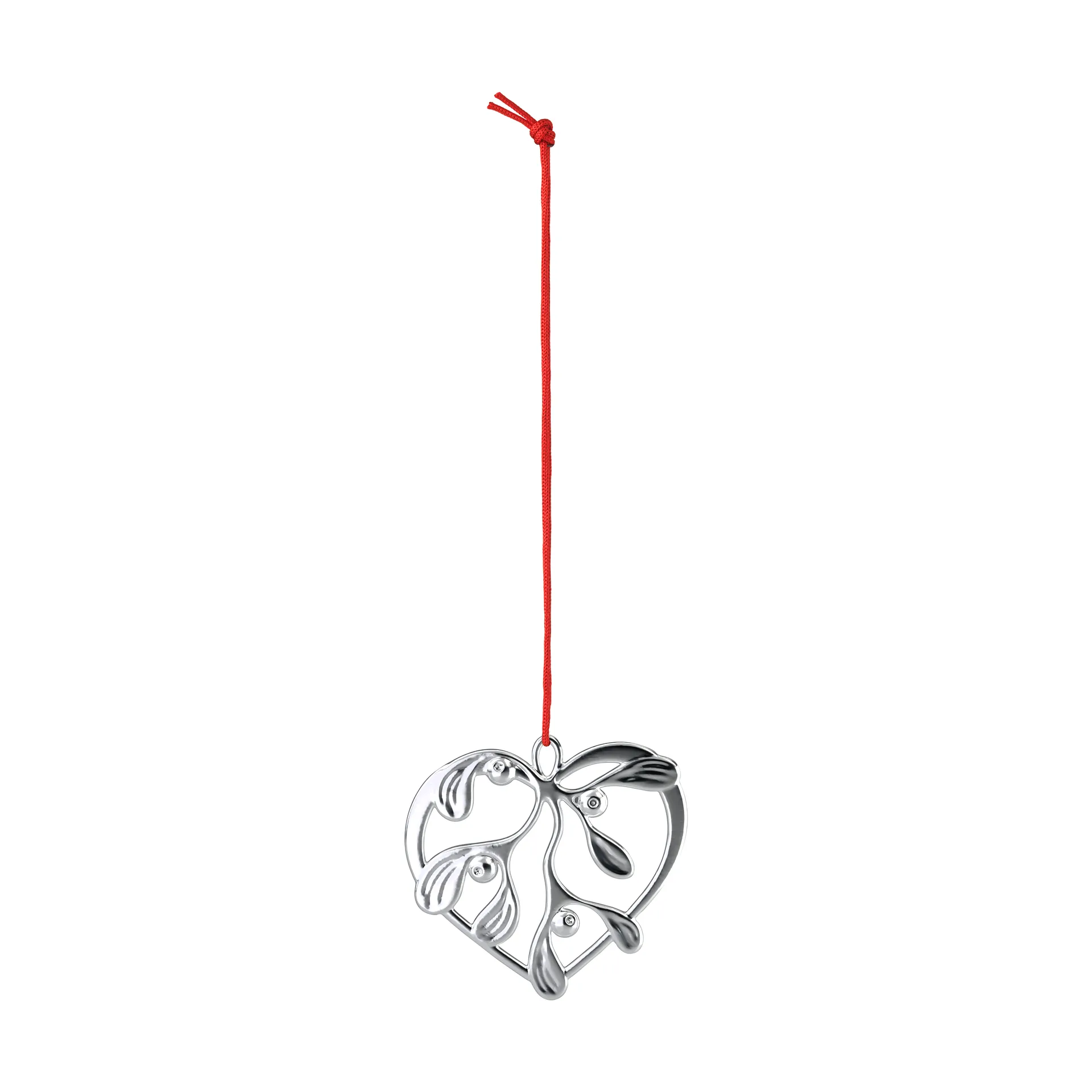 Karen Blixen under the mistletoe, Prateado, 6 cm Rosendahl