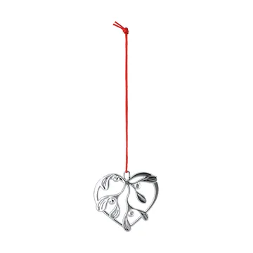 Karen Blixen under the mistletoe - Prateado, 6 cm - Rosendahl