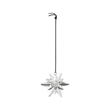 Pingente de Natal Flor de inverno Karen Blixen - Prata - Rosendahl