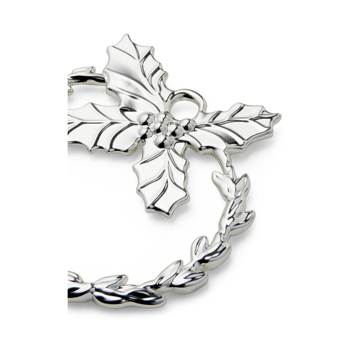Pingente de Natal Karen Blixen Holly, Prateado Rosendahl