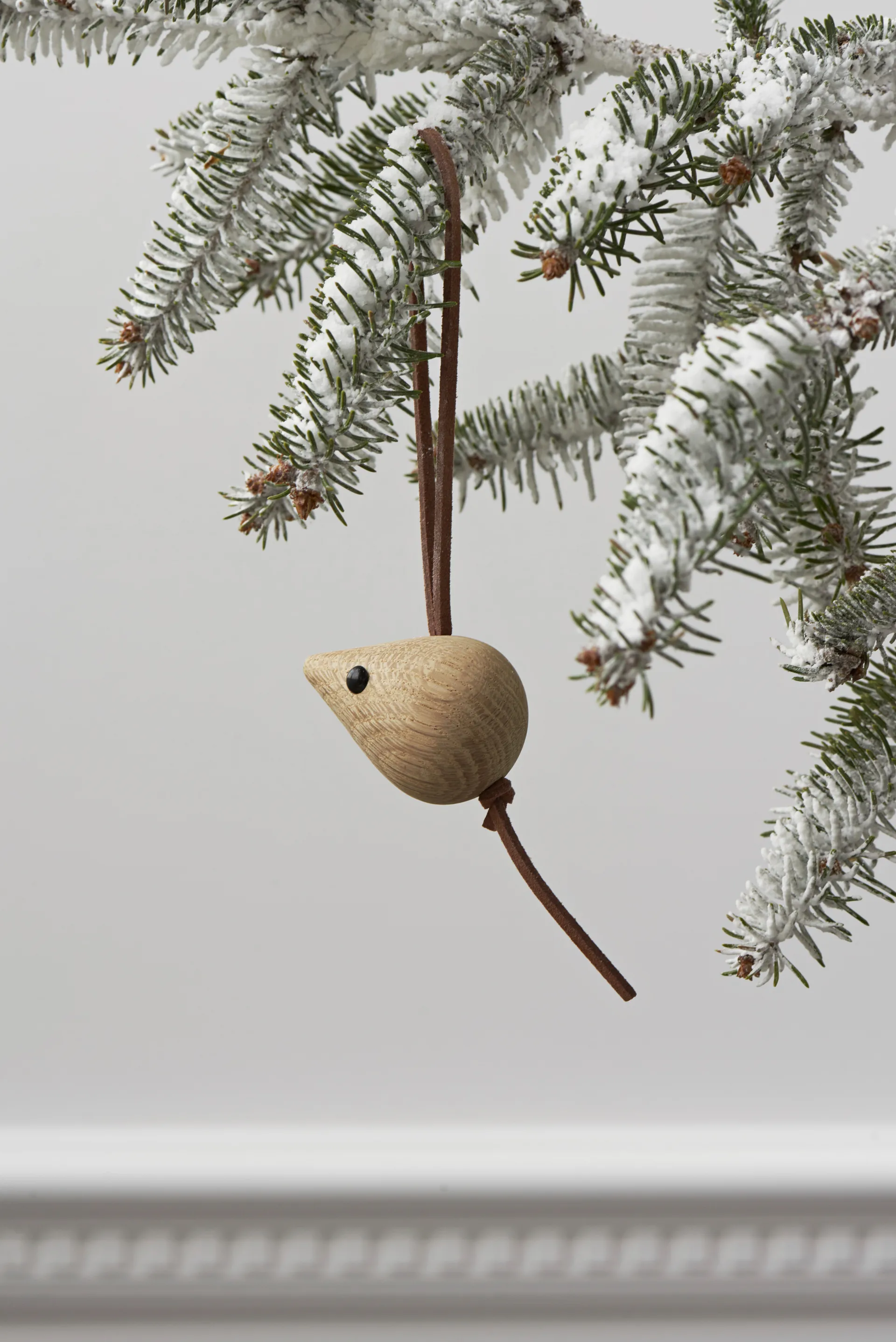 Pingente de Natal rato Forest tales 4 cm, Carvalho Rosendahl