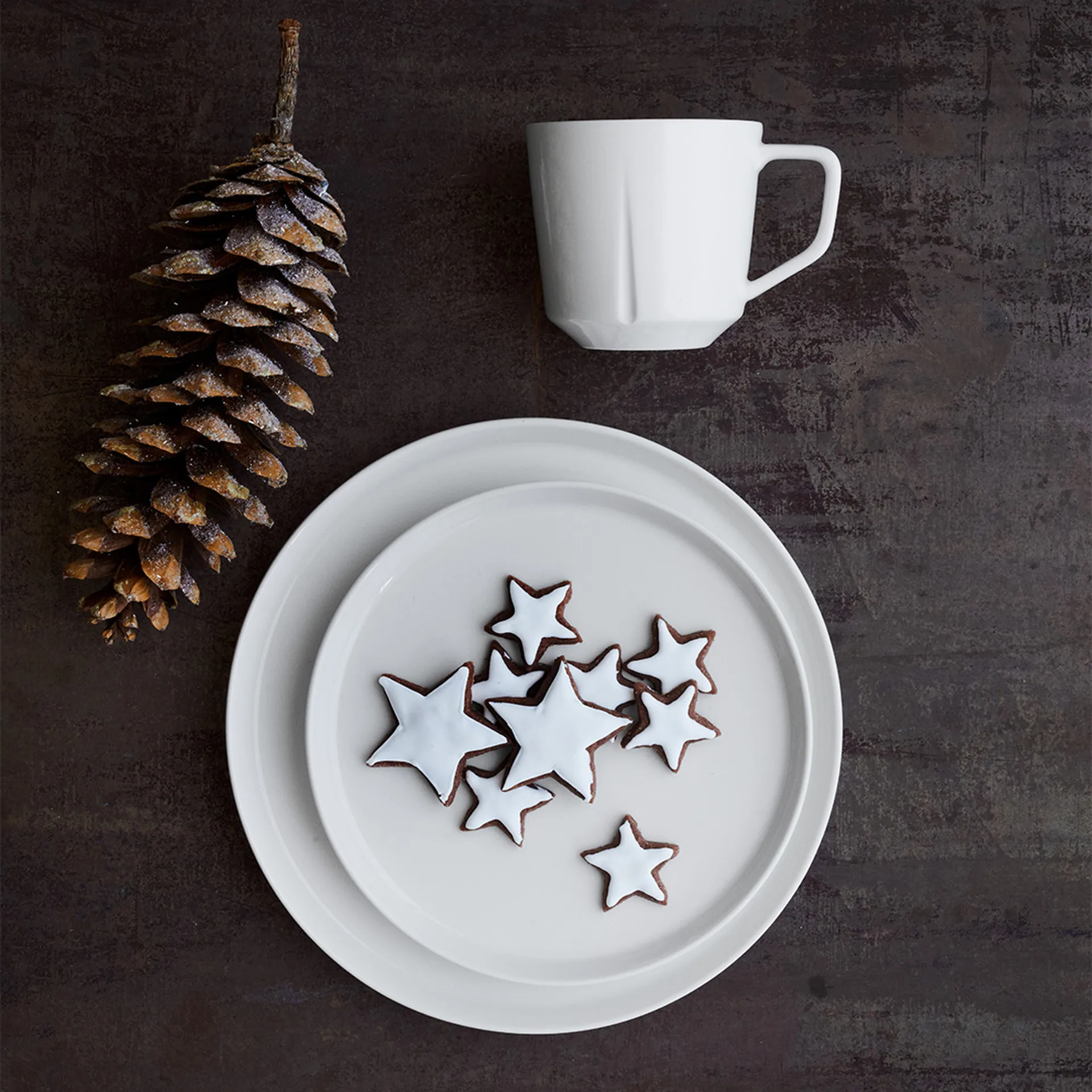 Prato de almoço Grand Cru essentials Ø20.5 4-unidades, Branco  Rosendahl