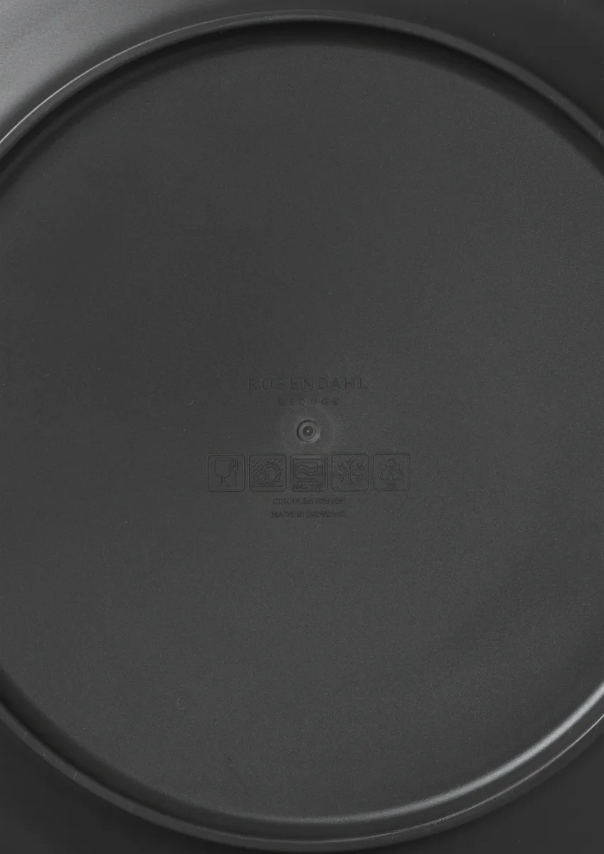 Prato melamina Grand Cru Take Ø26 cm 2-unidades, Cinzento Rosendahl