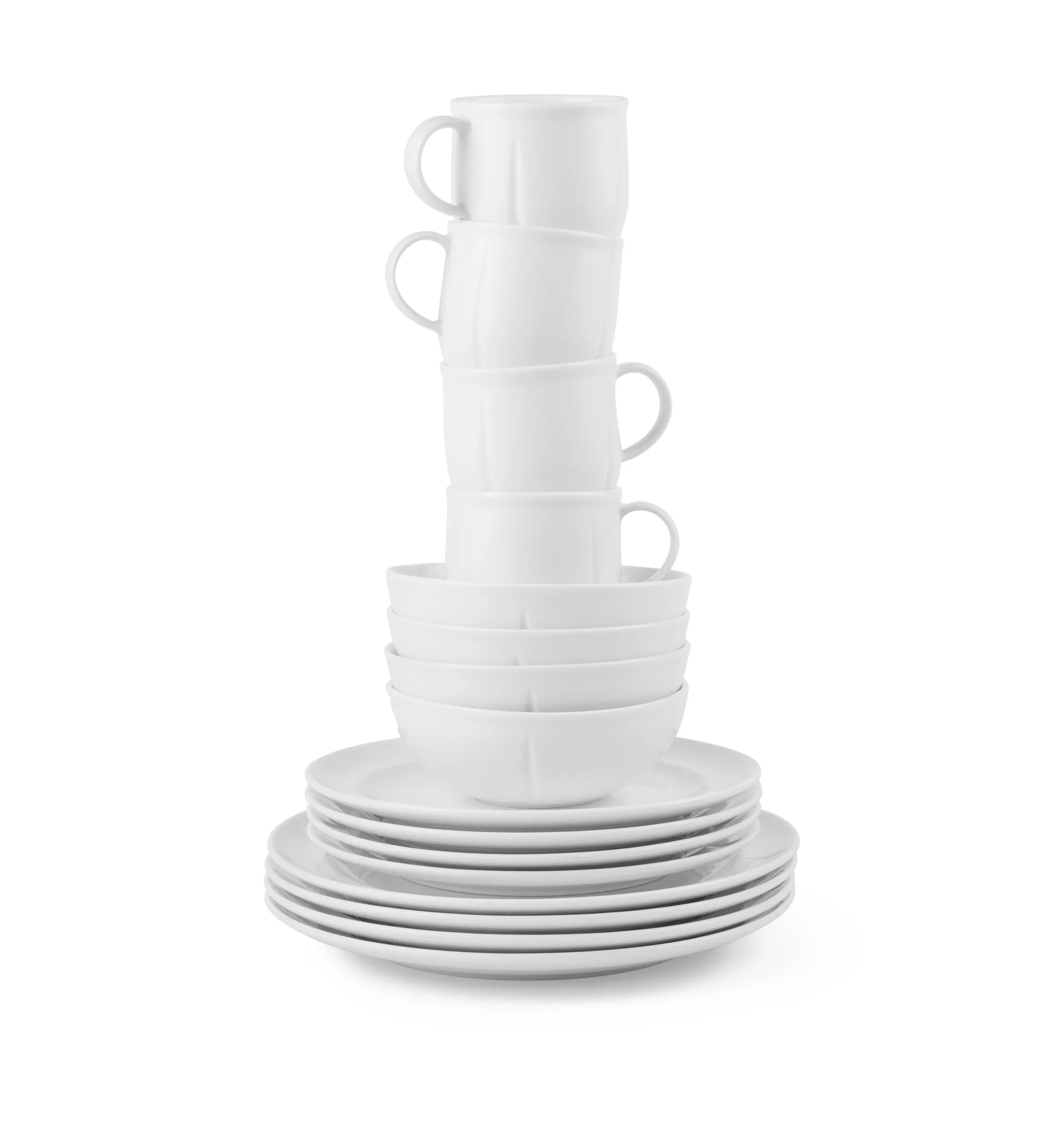 Serviço de mesa Grand Cru Soft branco 16 peças, Branco Rosendahl