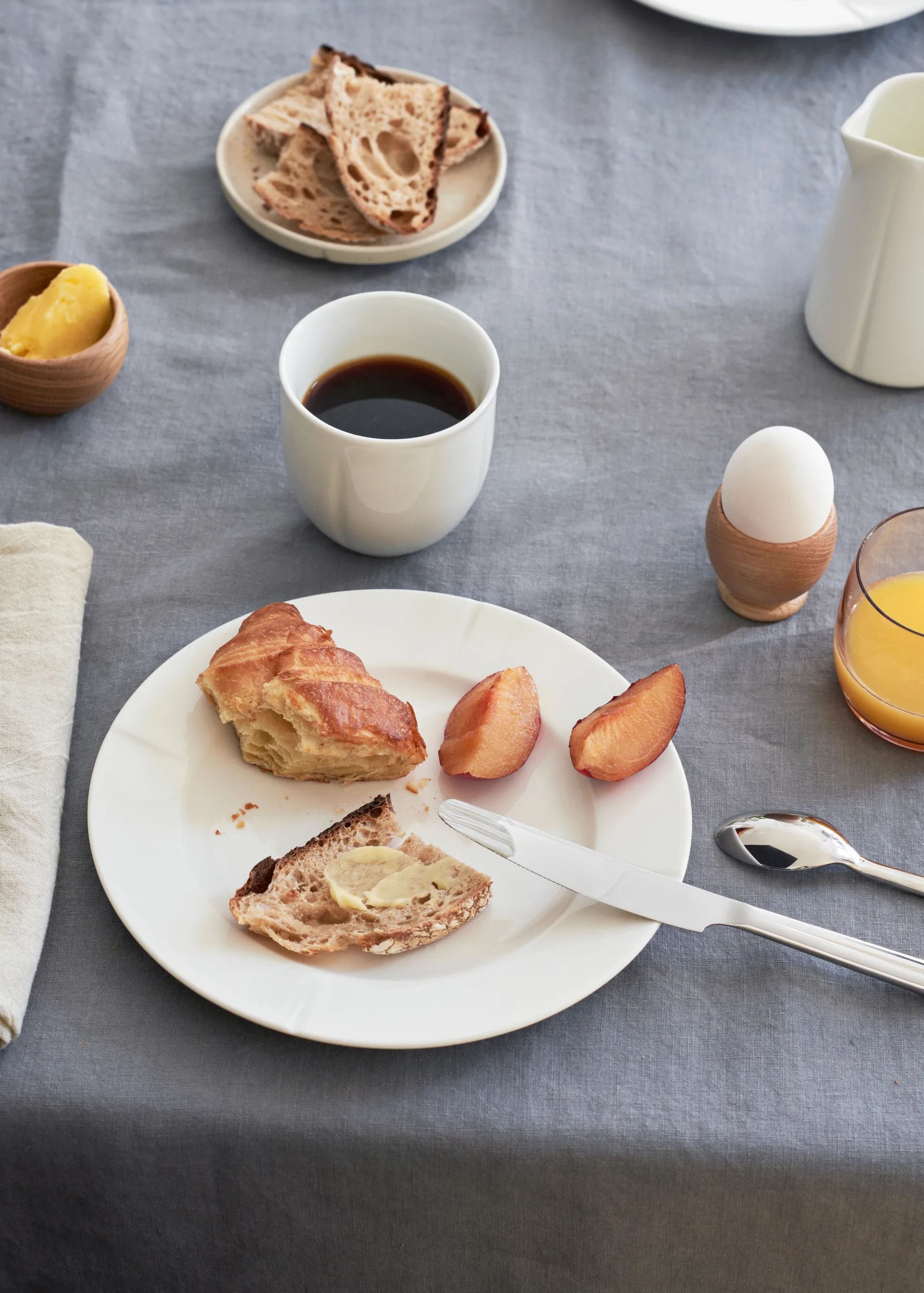 Serviço de mesa Grand Cru Soft branco 16 peças, Branco Rosendahl