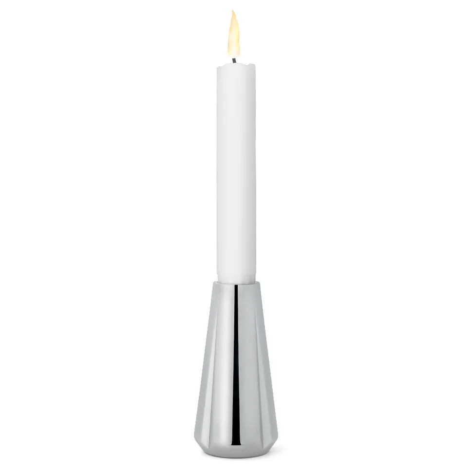 Suporte de velas Grand Cru 10 cm, Cromado Rosendahl
