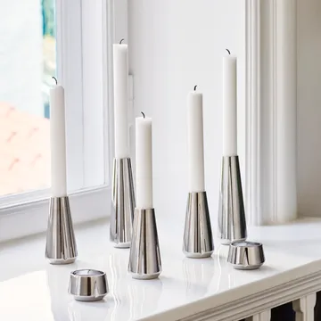 Suporte de velas Grand Cru 10 cm - Cromado - Rosendahl