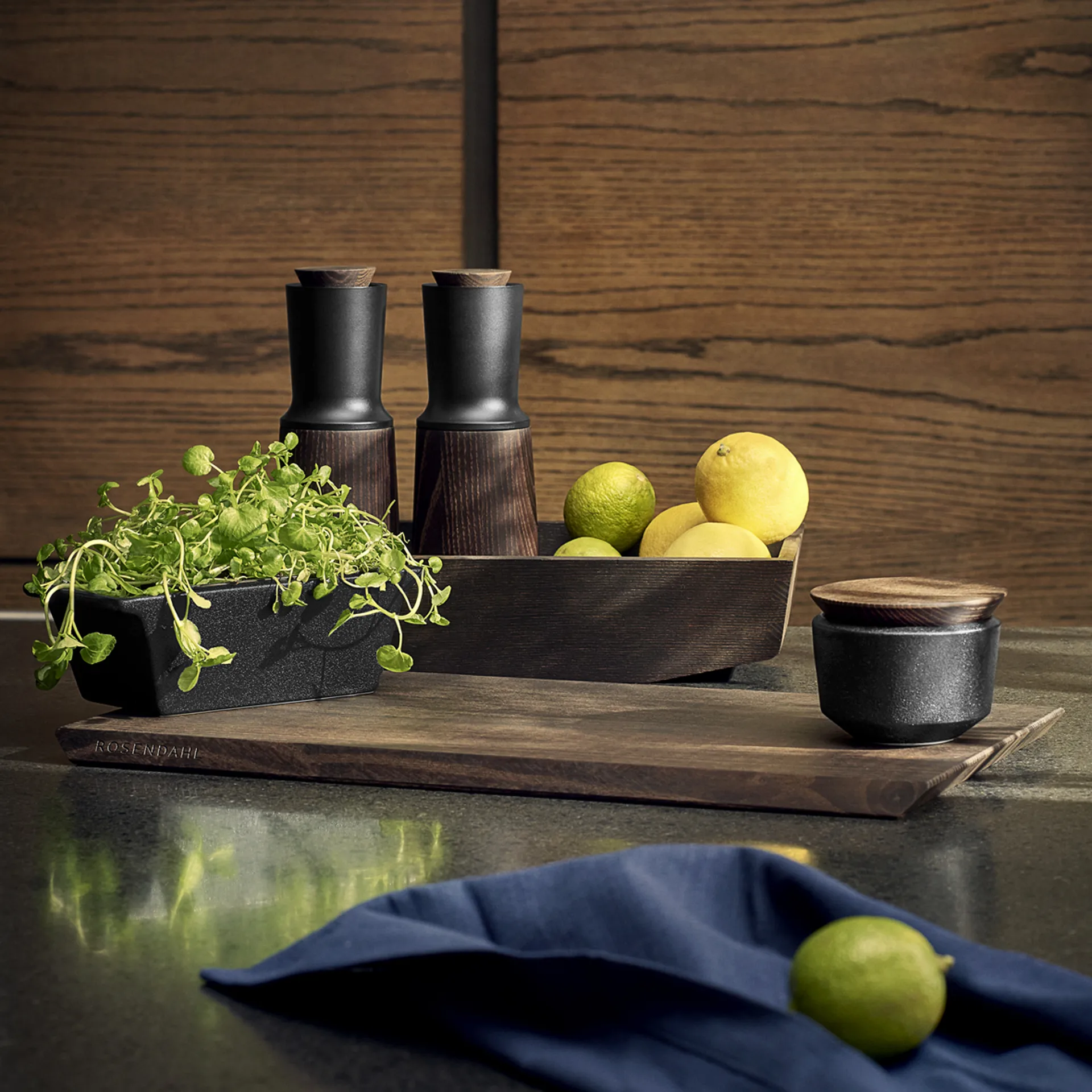 Tábua de cortar Rå 44x25 cm, Termo Freixo Rosendahl