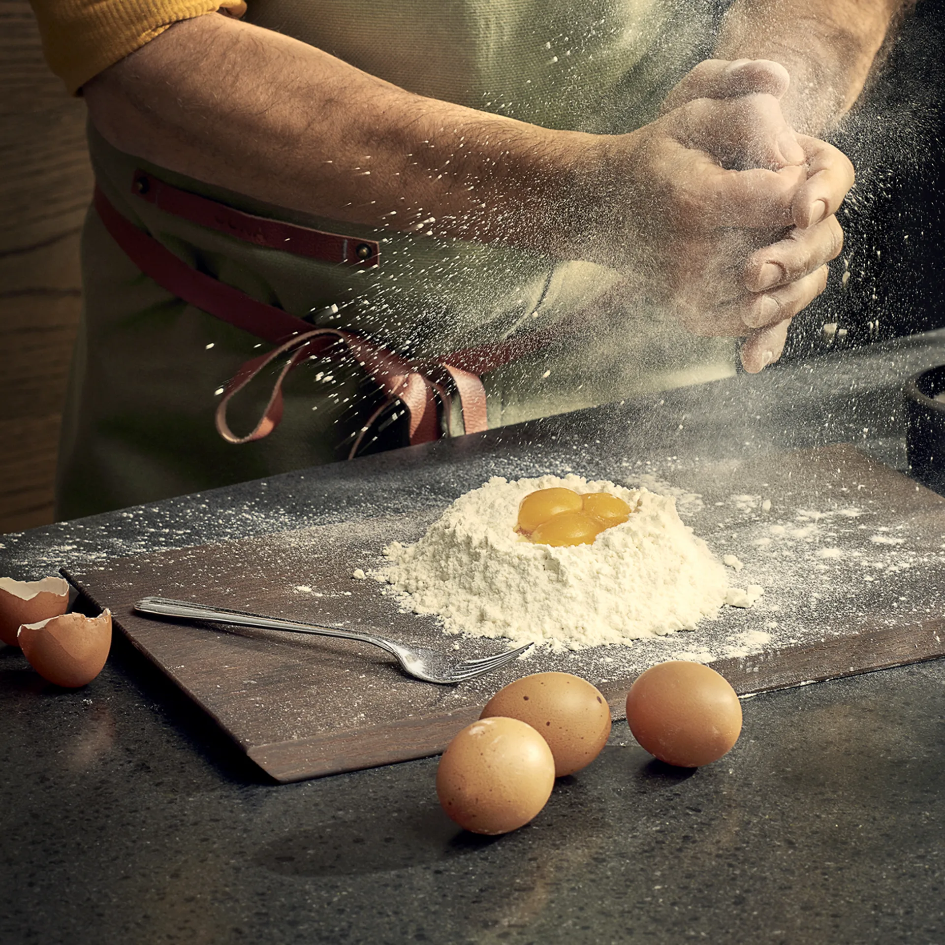 Tábua de cortar Rå 44x25 cm, Termo Freixo Rosendahl