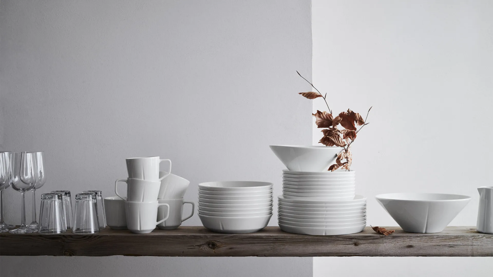 Tigela Grand Cru essentials Ø21 cm 4-unidades, Branco  Rosendahl