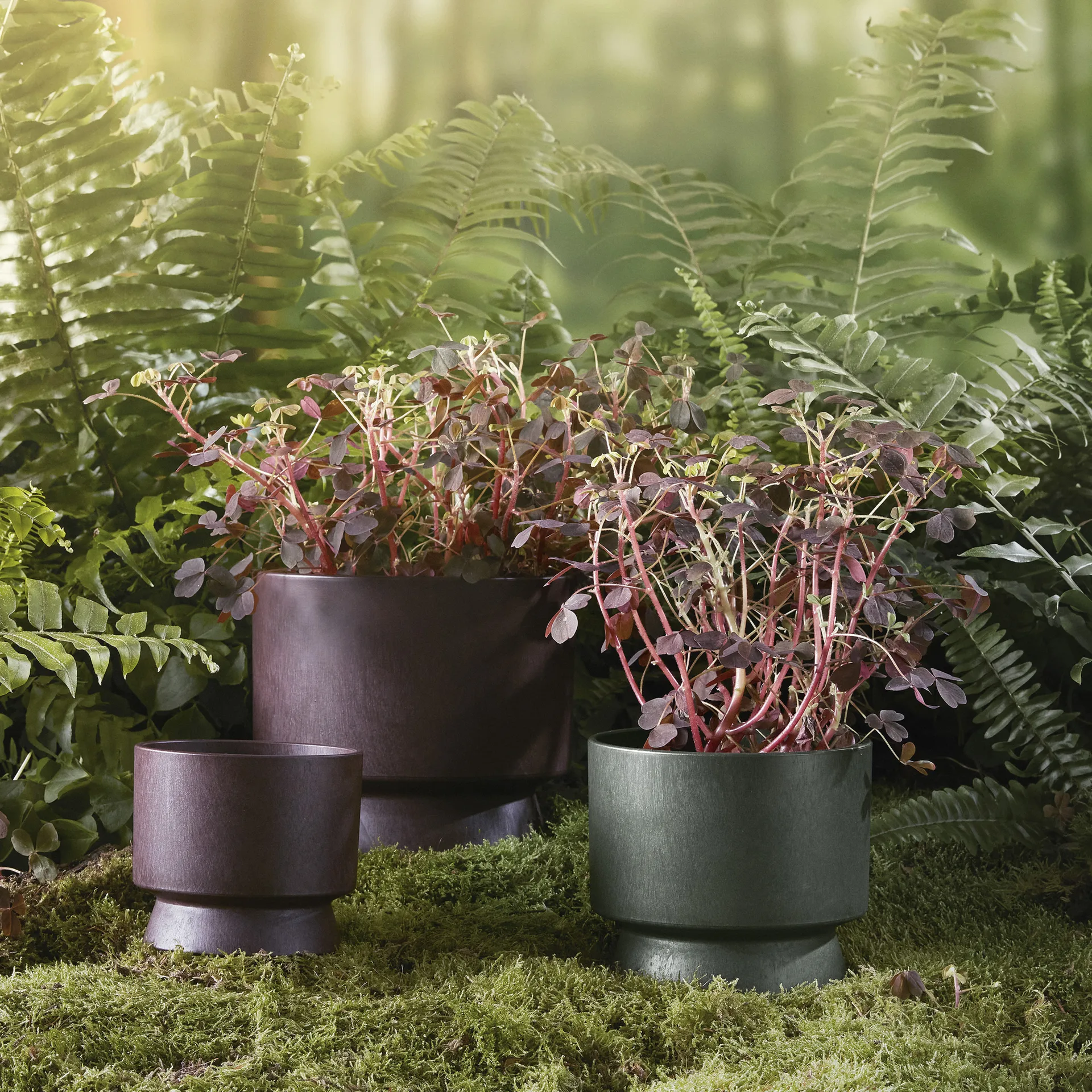 Vaso de flores Ro Ø12 cm, Bordeaux Rosendahl