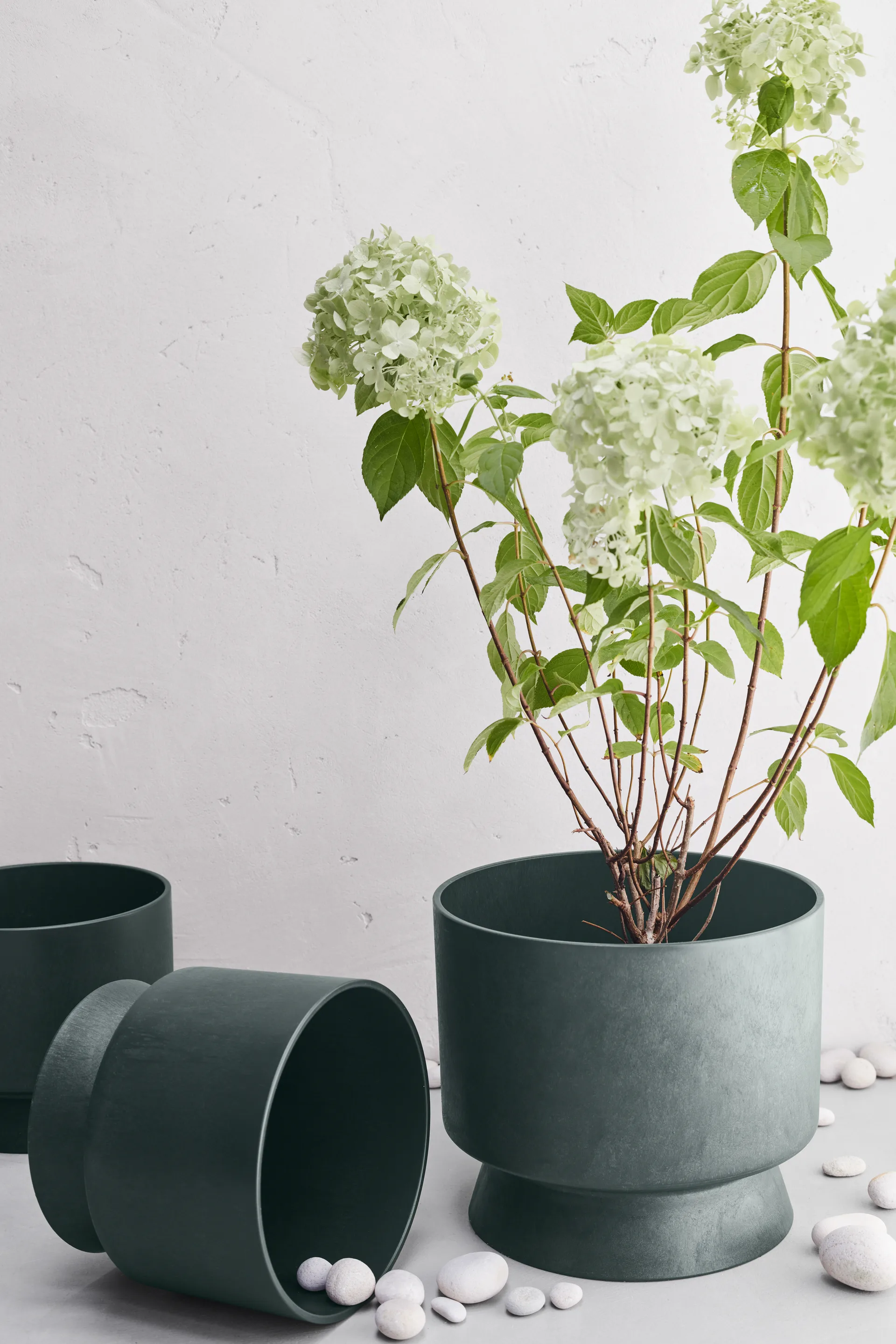 Vaso de flores Ro Ø30 cm, Dark green Rosendahl