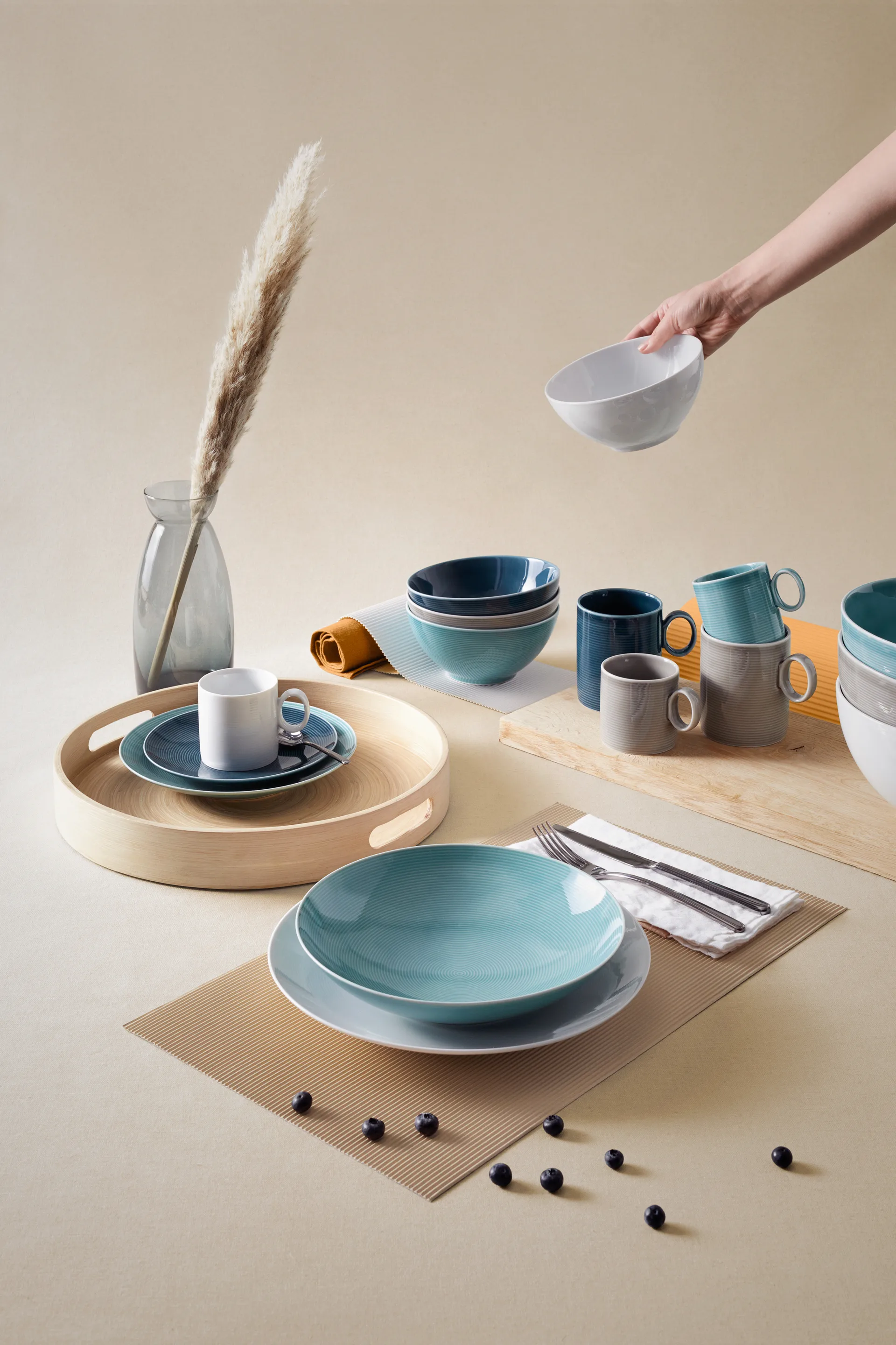 Caneca branca Loft, 33 cl  Rosenthal