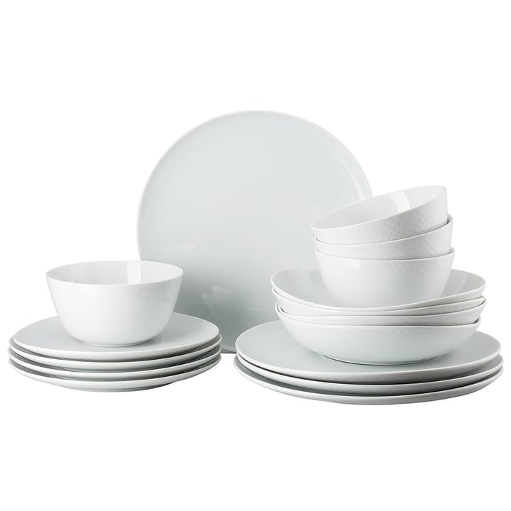 Conjunto de jantar Junto branco - 16 peças - Rosenthal