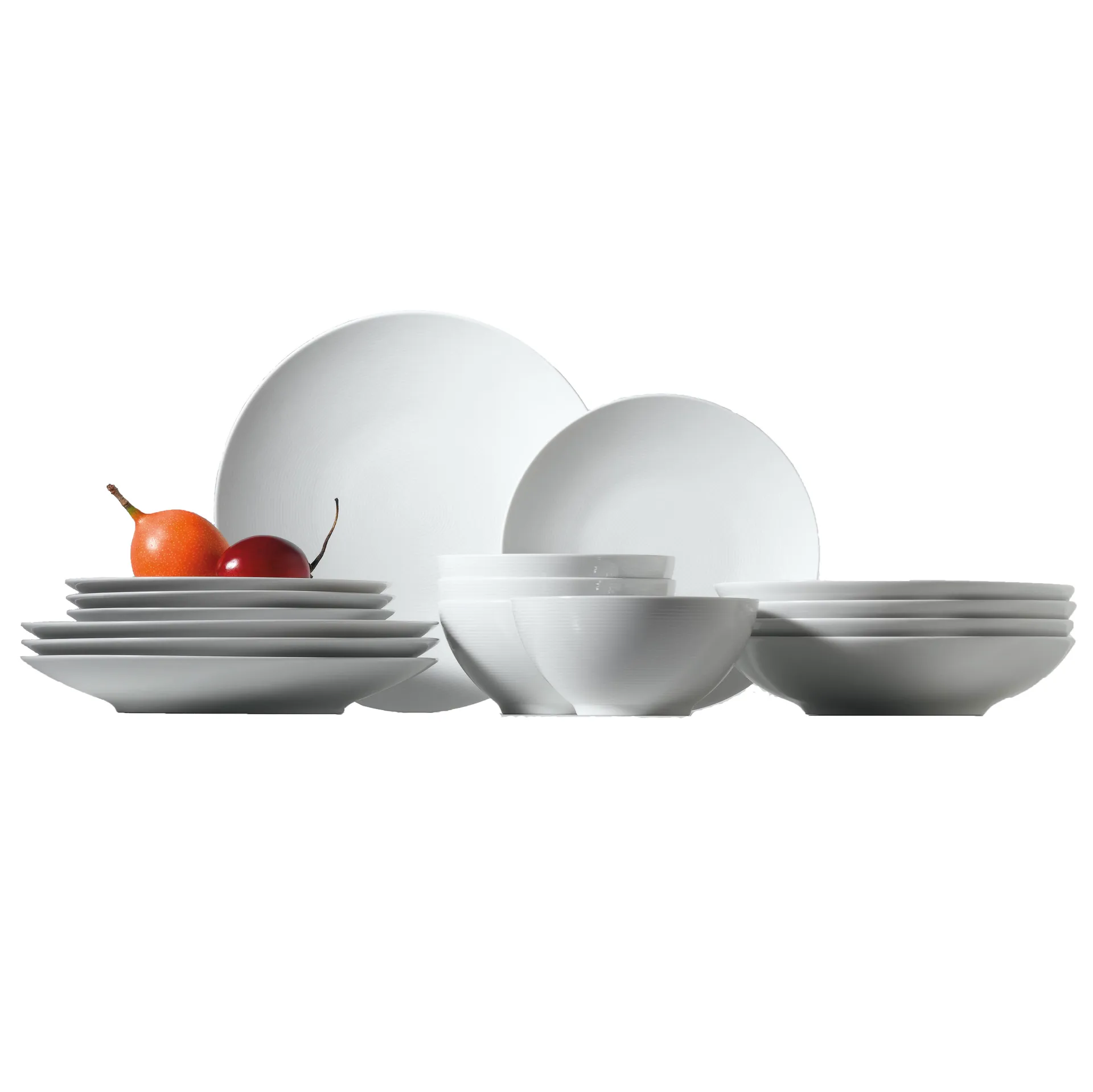 Conjunto Loft branco, 16 unidades Rosenthal