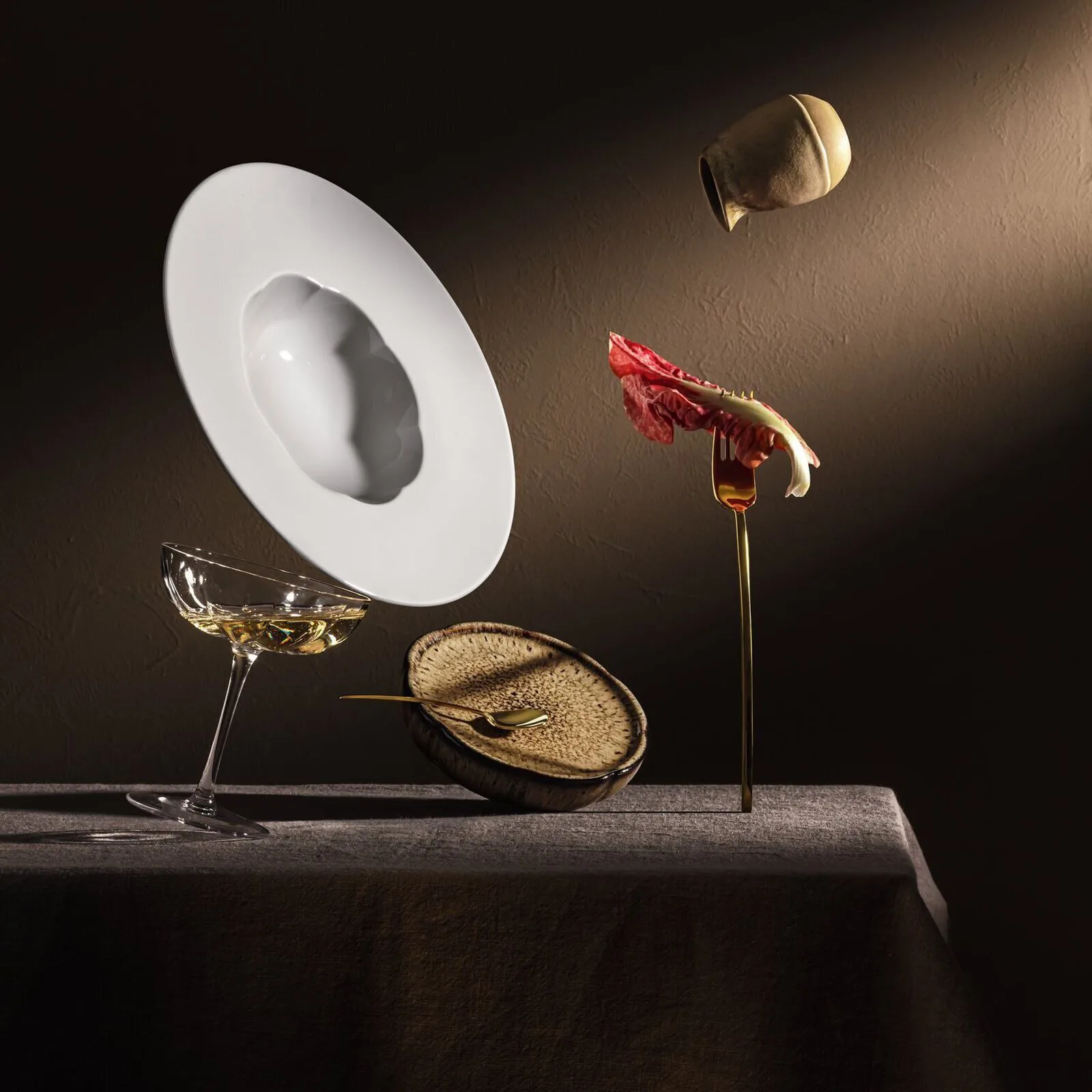 Prato fundo Sonetto Bianco Ø28 cm, White Rosenthal